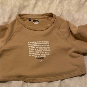 gymshark crop top